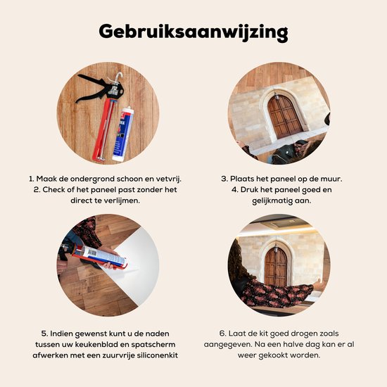 Crédence de Cuisinière en Aluminium 70x50 cm - Bois - Porte - Lanterne - Écran Pare-éclaboussures pour Plaque de Cuisson - Protection Murale