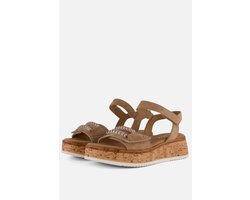 Gabor Sandalen beige Suede - Dames - Maat 38