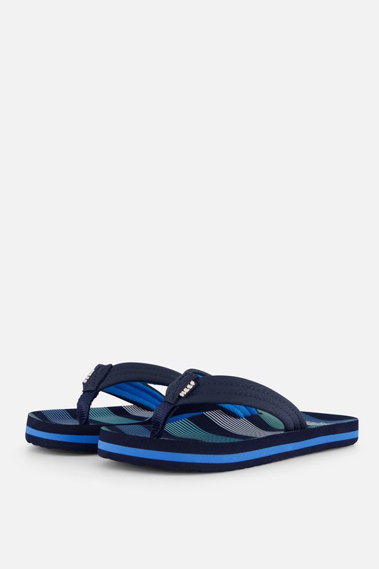 Kids Ahi Slipper Kinderen Deep Sea Stripes 13
