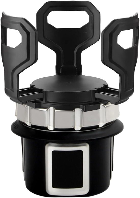 Auto bekerhouder expander voor Renault Arkana Captur Clio, 2 in 1 multifunctionele auto bekerstandaard expander voor auto's 360 ° roterende auto bekerhouders,L Auto bekerhouder expander voor Renault Arkana Captur Clio, 2 in 1 multifunctionele auto bekerstandaard expander voor auto's 360 ° roterende auto bekerhouders,L
