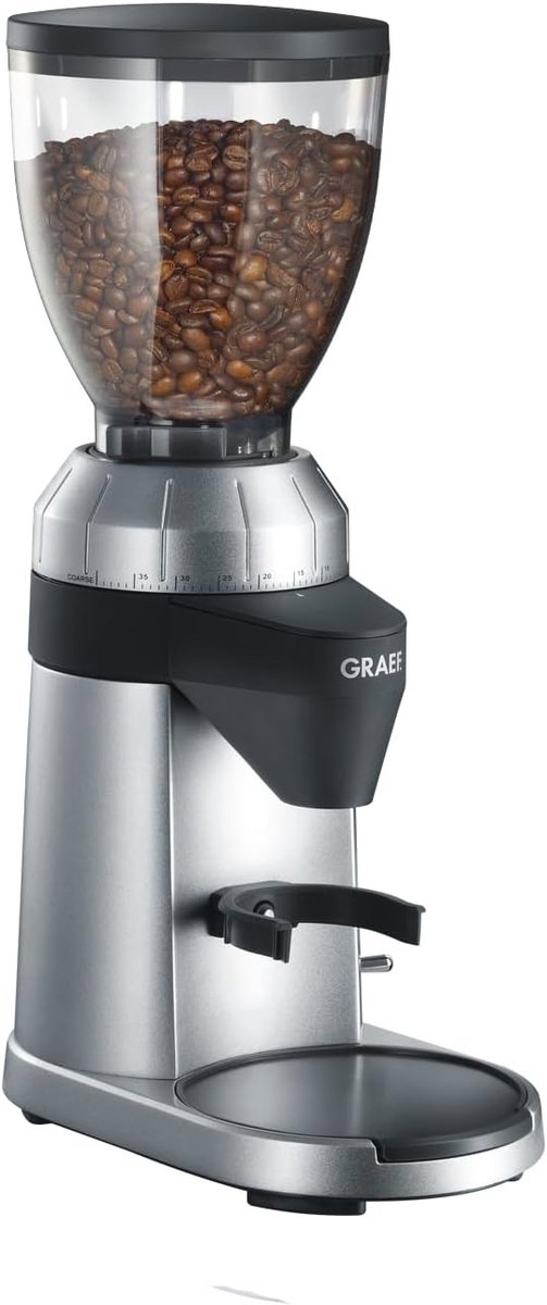 Professionele Koffiemolen met Kegelmaalwerk en Antistatische Inzetstuk