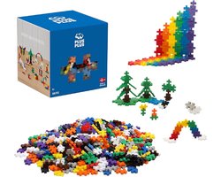 foto van Plus-Plus Basic 600 delige bouwset - 3310 - Bouwspeelgoed - Constructiespeelgoed - Set met bouwstenen - Vanaf 5 jaar