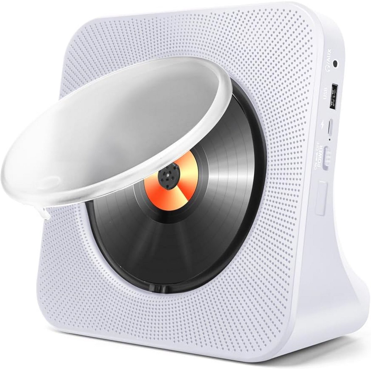 Draagbare CD-speler met Bluetooth en Luidspreker - CD, USB, AUX, FM-Radio, Afstandsbediening