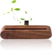 Désodorisant pour voiture en bois de noyer de haute qualité pour huiles essentielles au parfum de bois - Pour plus de plaisir de conduite avec ce diffuseur de voiture