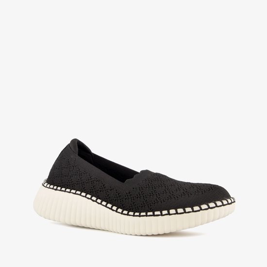 Mocassins femme Skechers Wilshire Blvd noirs - Pointure 39 - Semelle amovible