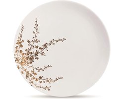Wedgwood - Vera Wang Jardin Dinerbord - 28cm - Wit & Goud