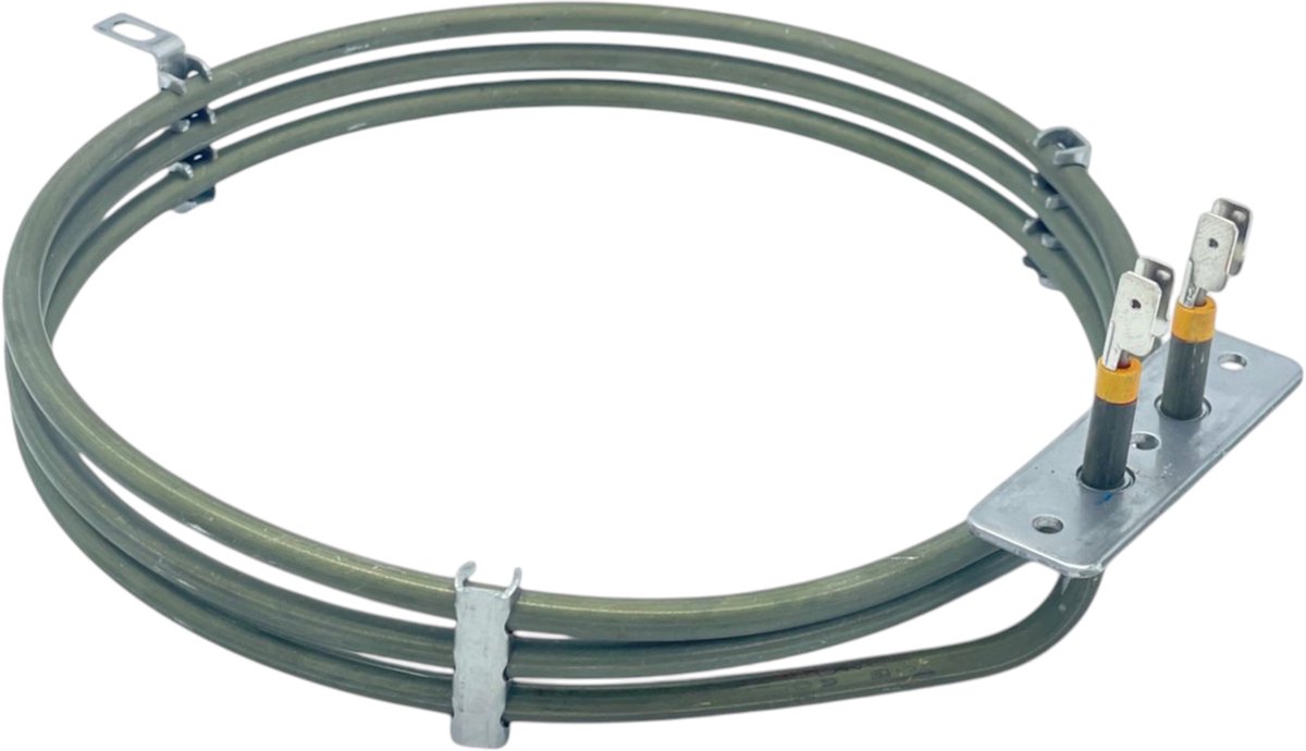 Fixem® Verwarmingselement geschikt voor Smeg, 806891082, 806890882, 12006239 - 2000W 230V - Hete lucht - Rond element - 1 Stuk