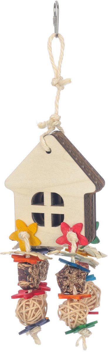 Adori House Forager - Vogelspeelgoed - 43x14x9 cm Multi-Color