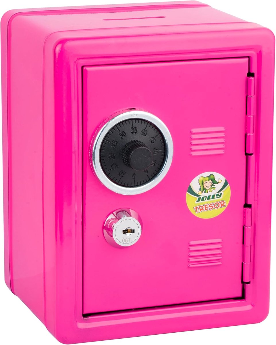 Veilige spaarpot - Roze - Voor veilige besparingen