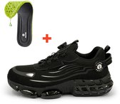 Silvex® Cloudwalk Veiligheidsschoenen - Memoryfoam zool - Werkschoenen voor Dames en Heren - Pijnverlichtend - Stalen Neus - Orthopedisch - Sneaker - Antislip - Unisex - Ademend en licht design - Maat 44