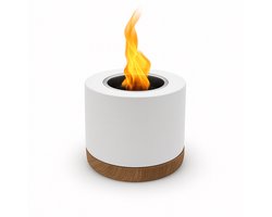Ardente Tafelhaard Bio Ethanol - Binnen en Buiten - Sfeerhaard - Wit