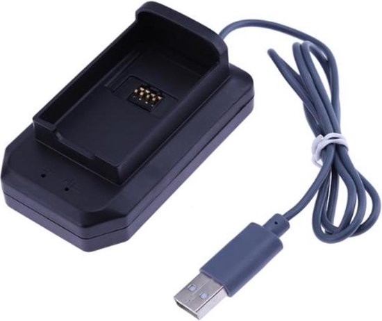 Coretek Oplaadstation voor XBOX 360 controller accu - zwart | bol.com