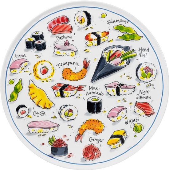 Blond Amsterdam, Sushi : plat de service 31 cm