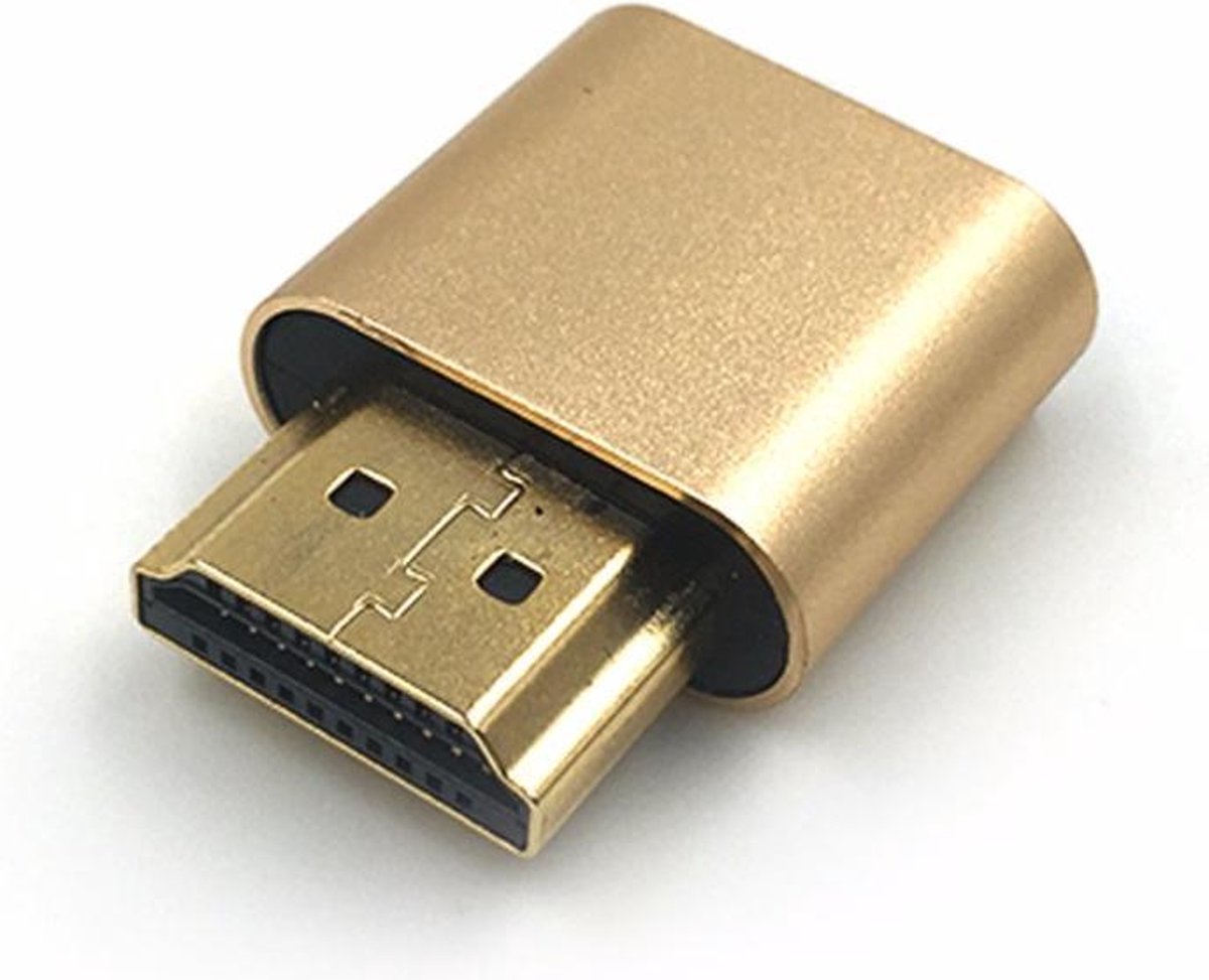 Coretek HDMI Dummy plug versie 2.0 (4K 60Hz HDR)