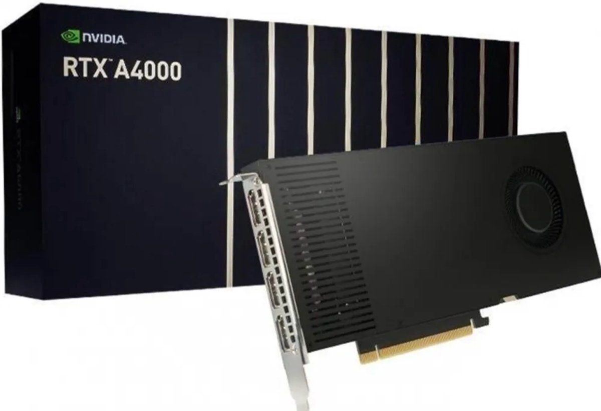 Nvidia Rtx 4000 Ada Generation - Pcie 4.0 X16 - 4X Displayport - 150W Tdp - videokaart