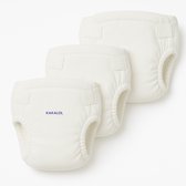 Couche lavable Versteeg - Katoen - Paquet de 10 - Pantalon à couches - Boutons-pression - Doux et résistant - Couche durable