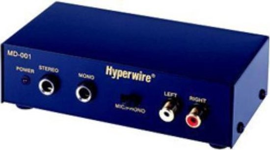 Hyperwire MD-Microfoon voorversterker | bol.com
