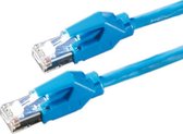 Draka UC400 premium HP-U/FTP CAT6 Gigabit netwerkkabel / blauw - 3 meter