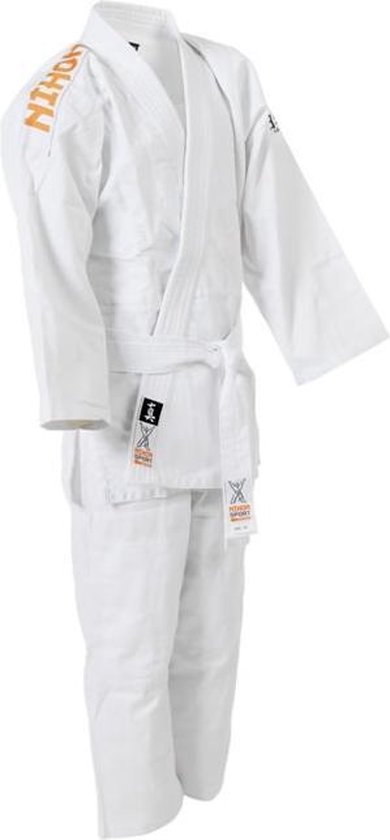 Judopak Nihon Makoto voor beginners en kinderen | extra wit (Maat: 120) - Nihon