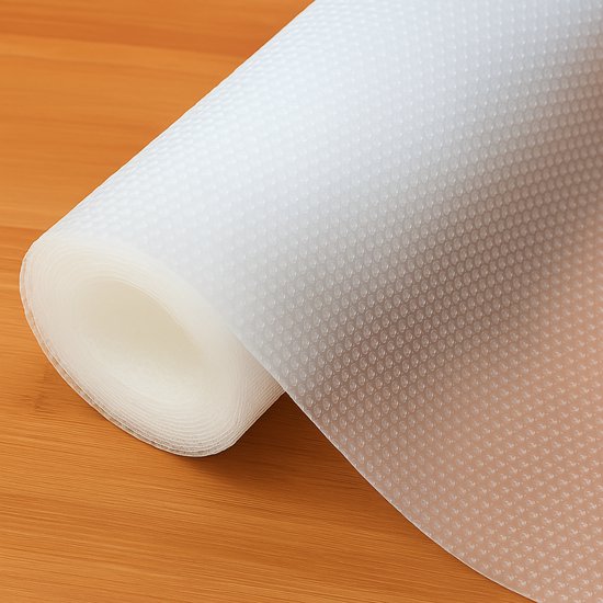 Antislipmat 150x45 cm - Transparant - Keukenlade beschermer - Mat voor bescherming - Antislip Lade - Anti slip mat badkamer