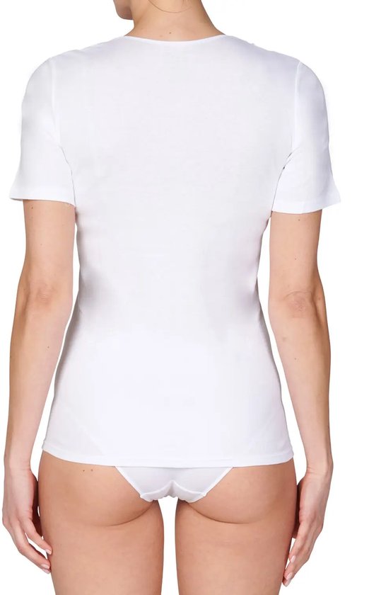 Toker Ladies Shirt dentelle, manches courtes 206/1 - 50 - Zwart