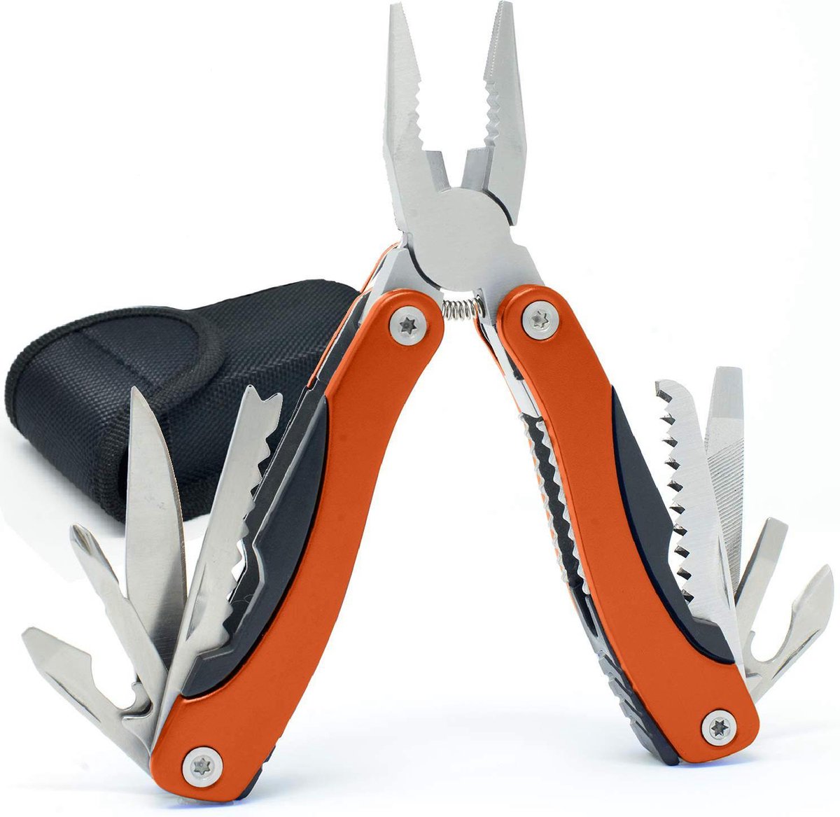 14in1 RVS Multitool Zakmes Complete Survival Mes Tool