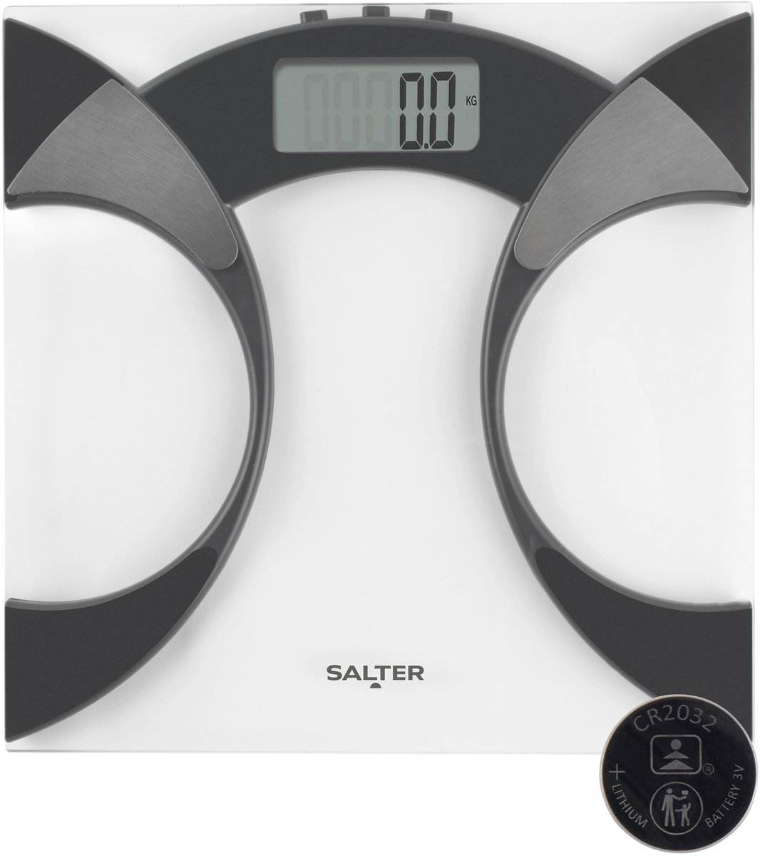 Salter Digitaal Weegschaal – 160kg capaciteit - Inclusief Batterijen