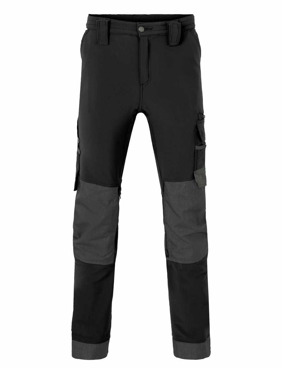 HAVEP Werkbroek Stretch Attitude 80583 - Zwart/Charcoal - 60