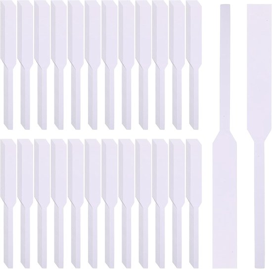 400 stuks parfumteststrips, aromatherapie, geurtester, testpapier, wit