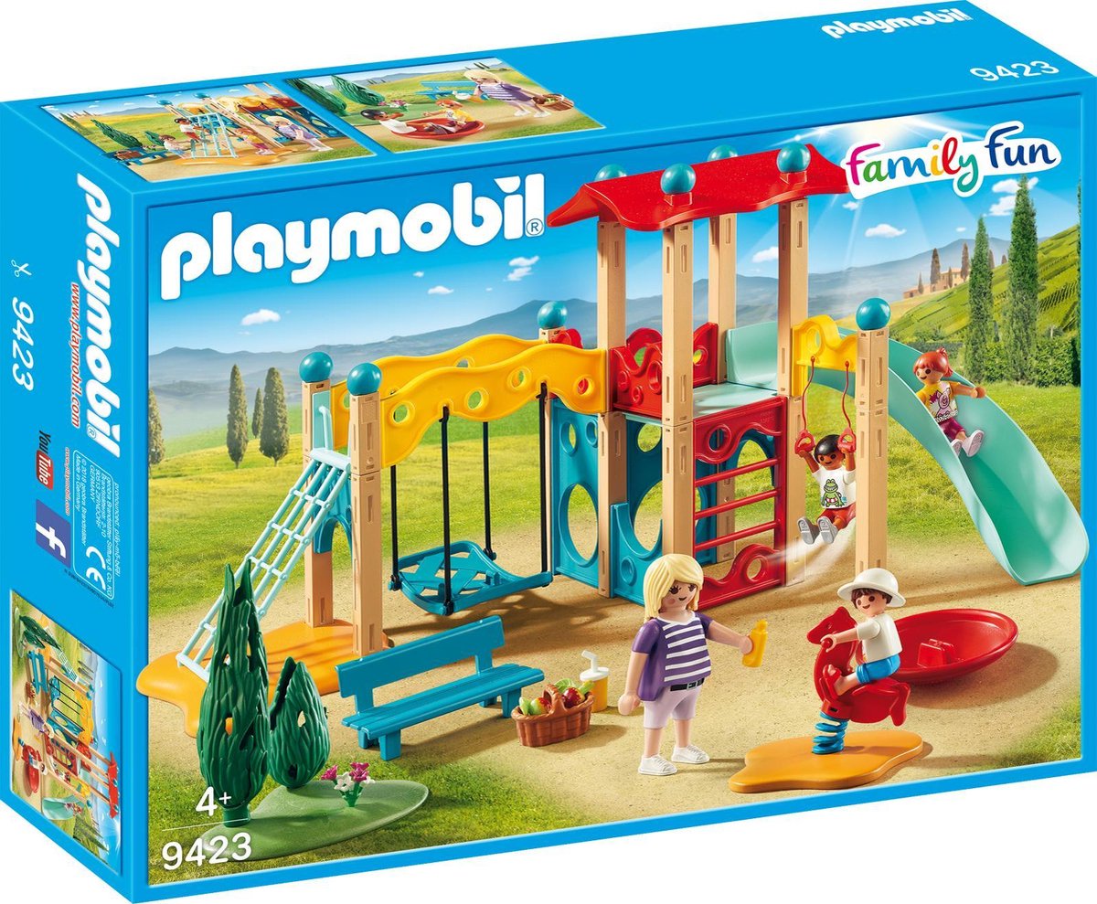 Uitvoeren Pelgrim Gewend PLAYMOBIL Grote speeltuin - 9423 | bol.com