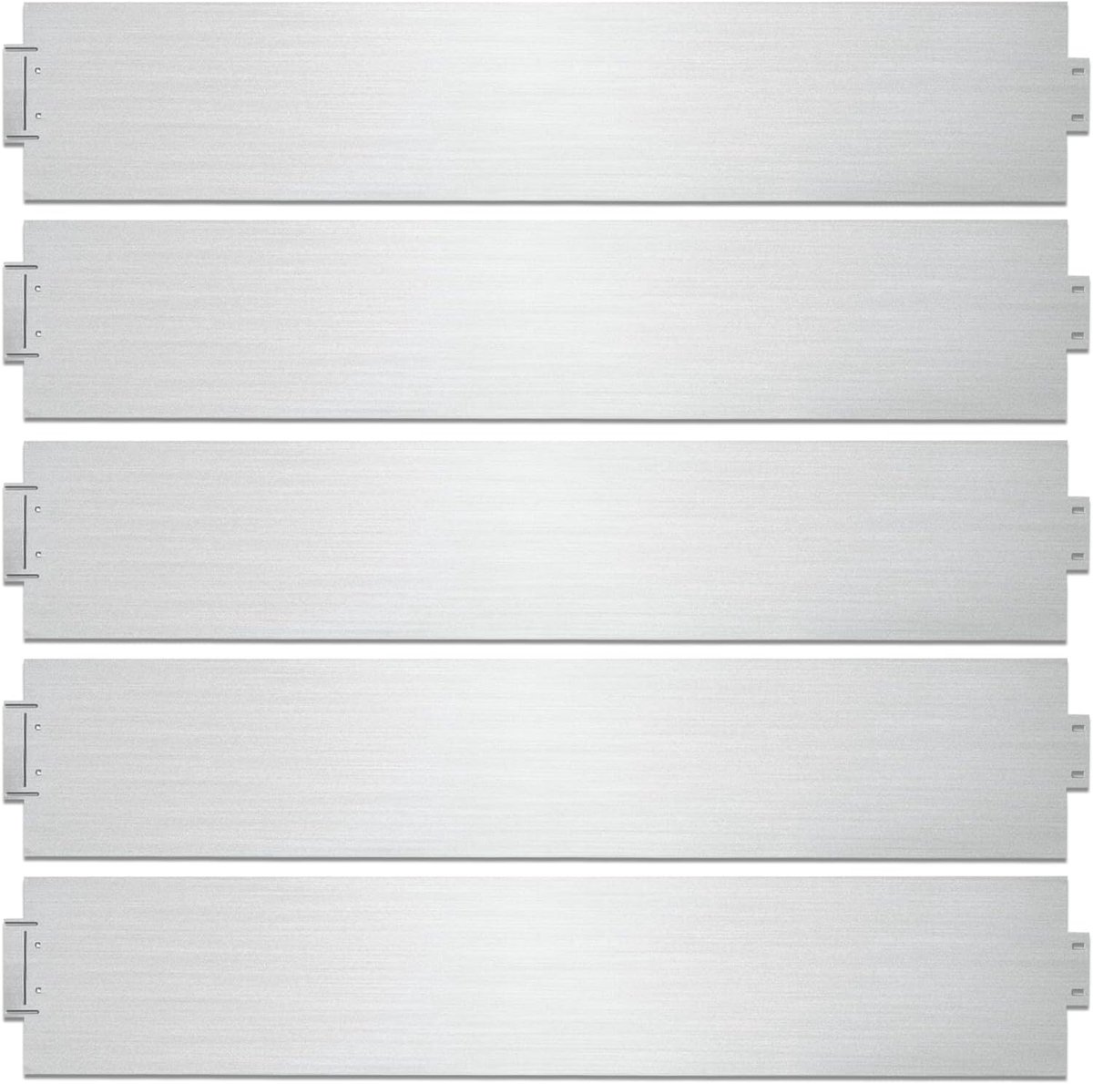 Aufun Metalen Gazonrand 25M - Gegalvaniseerd, Ideaal voor Bedranden en Maairanden, Elke rasenkante 100 m Lang en 15 cm Hoog