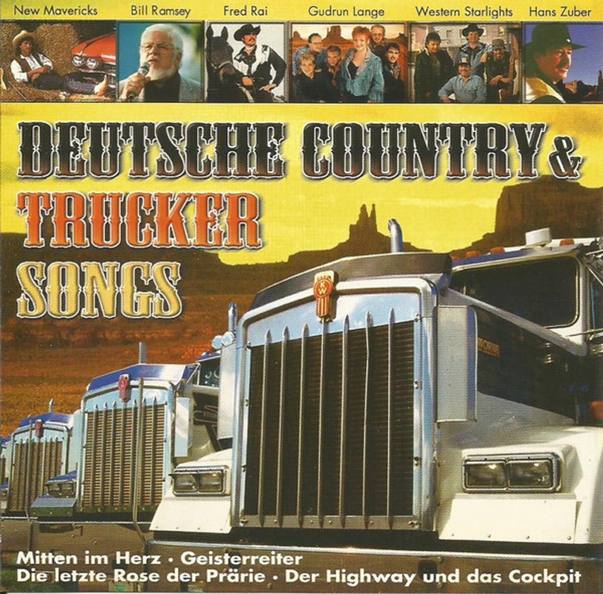 Deutsche Country & Truckersongs - Cd