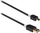 Konig USB 2.0 A Male naar USB 2.0 Mini Male - 3 m