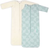 Puckababy Slaapzak 4 Seizoenen Baby - Zomerslaapzak en Winterslaapzak (6m-2,5j) - TOG 0.25 tot TOG 2.5 - Cute Cubes