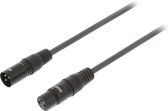 Sweex 3-pins XLR (m) - 3-pins XLR (v) DMX kabel - 10 meter