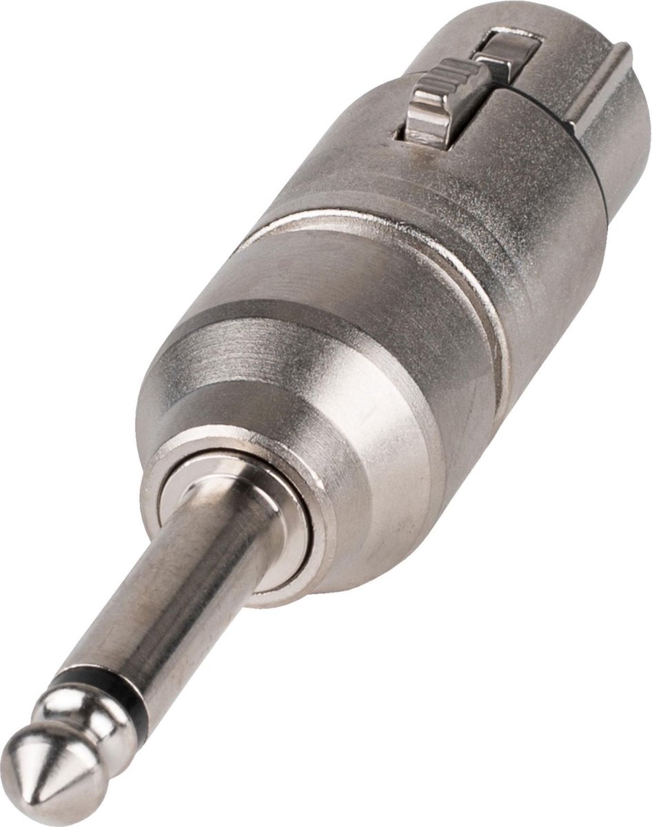 Neutrik NA2FP XLR (v) - 6,35mm Jack mono (m) adapter