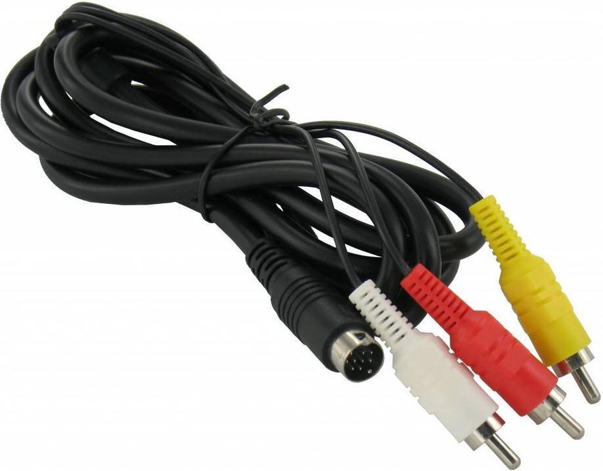 Composiet AV kabel voor SEGA Mega Drive 2, Genesis 2 en Genesis 3 - 1,5  meter | bol.com