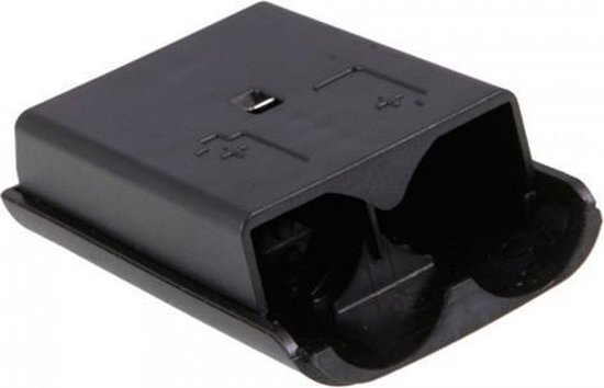 Controller batterij behuizing voor XBOX 360 controller - zwart | bol.com
