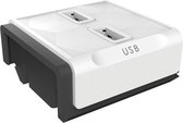 DesignNest PowerStrip USB module - 2x USB-A uitbreidingsmodule voor PowerStrip  - modulaire stekkerdoos