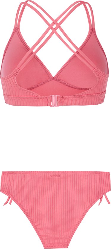 Protest Prtcosta – Triangle bikini set Dames – Kruisbanden – Uitneembare vulling – Guava Pink
