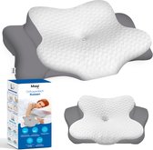 Bol.com Maqi Living® Hoofdkussen Memory Foam voor Nekklachten – Orthopedisch & Ergonomisch kussen - Geschikt voor rug- zij- en b... aanbieding