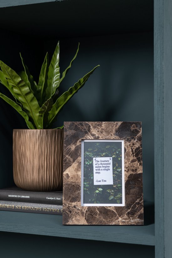 J-Line cache-pot Gen - céramique - ocre - medium - 2 pièces - Ø 15 cm