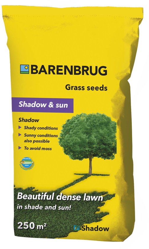 Barenbrug shadow graszaad 5kg: ideaal voor een schaduw gazon