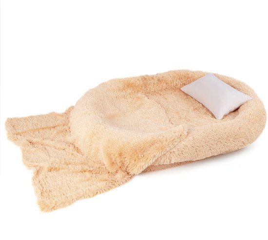 Luxe hondenmand XXL 90 x 30 cm wasbare hoes grijs hondenbed hondensofa hondemand hondebed Luxe hondenmand XXL 90 x 30 cm wasbare hoes grijs hondenbed hondensofa hondemand hondebed
