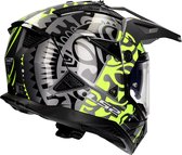 Casque LS2 Pioneer II Rangi MX702 jaune fluo taille S
