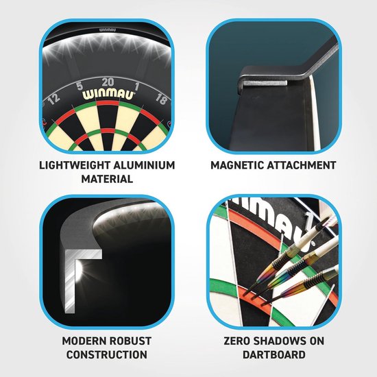 Dartbordverlichting en Accessoires voor Verbeterde Spelervaring van Mission — afbeelding 3