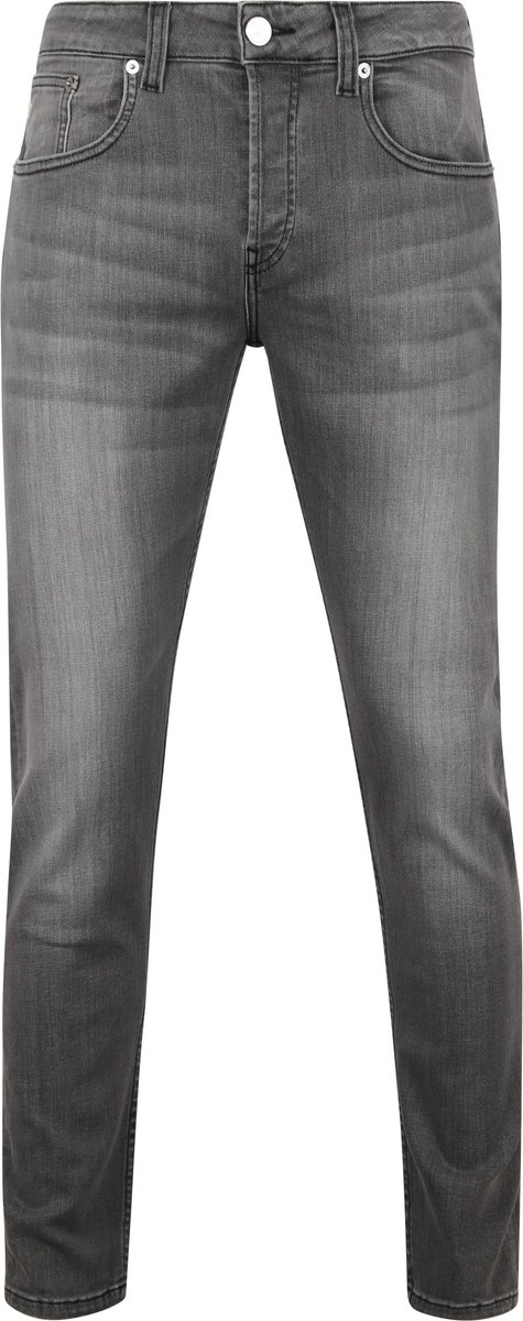MUD Jeans - Denim Slimmer Rick Grijs - Heren - Maat W 36 - L 32 - Slim-fit