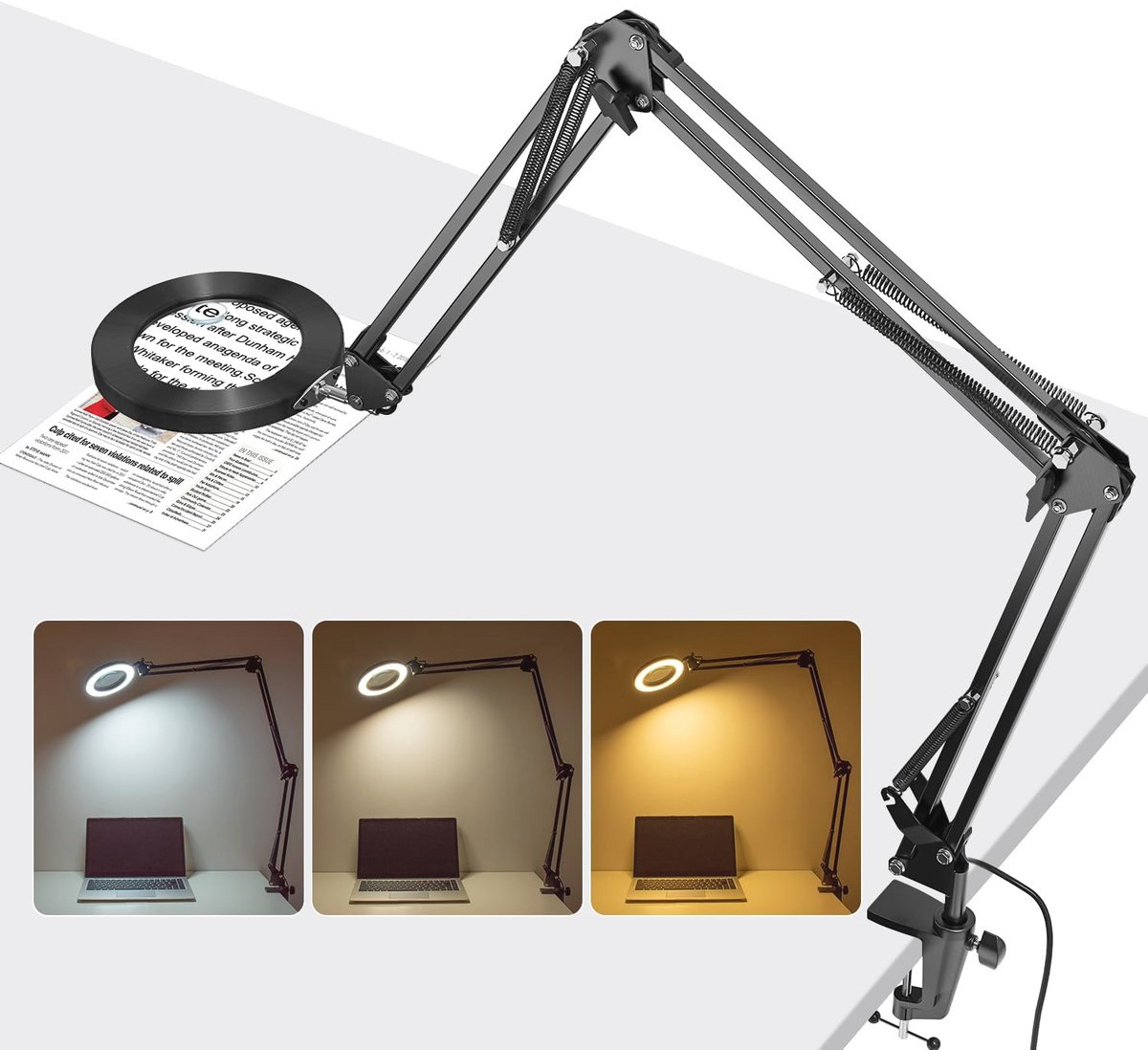 Loupes dentaires professionnelles, mm, avec lumière Led