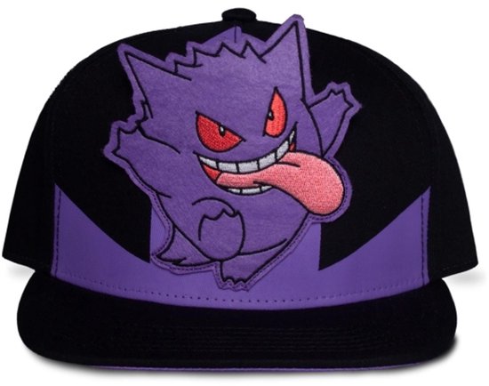 Pokémon Casquette Snapback Gengar Zwart/Violet bol