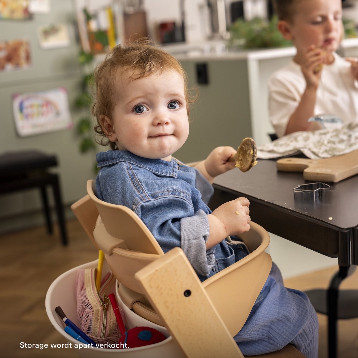 Stokke Tripp Trapp Bundle Stoel + Babyset - Natural thumbnail 2
